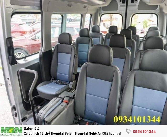 Xe du lịch 16 chổ Hyundai Solati. Hyundai Nghệ An/Giá hyundai 16 chổ. Hỗ trợ vay ngân hàng 70%