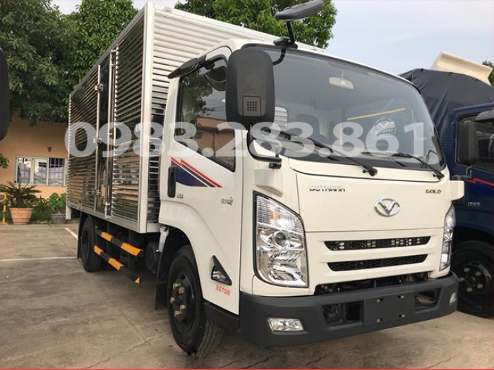Bán xe tải iz65 gold thùng kín|xe tai iz65 thung kin-hỗ trợ vay cao, lãi suất thấp.