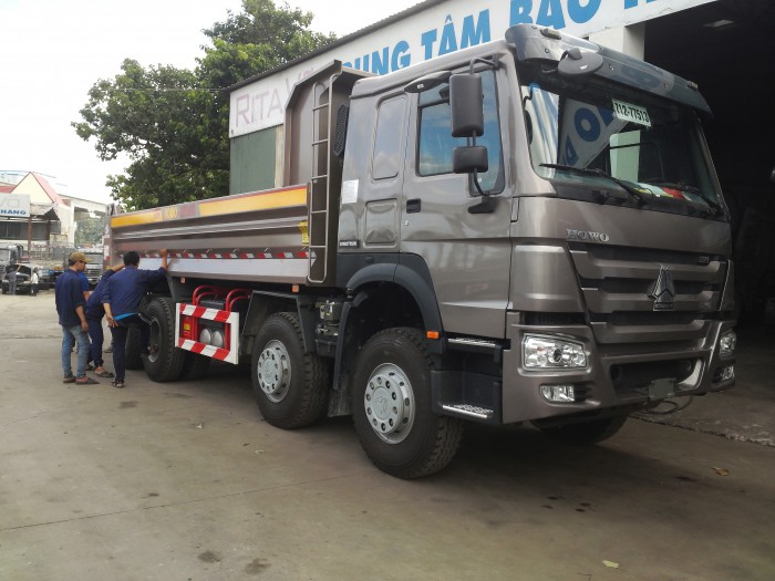 Xe Ben Howo 2017 Thùng Đúc Nhẹ 16.2T