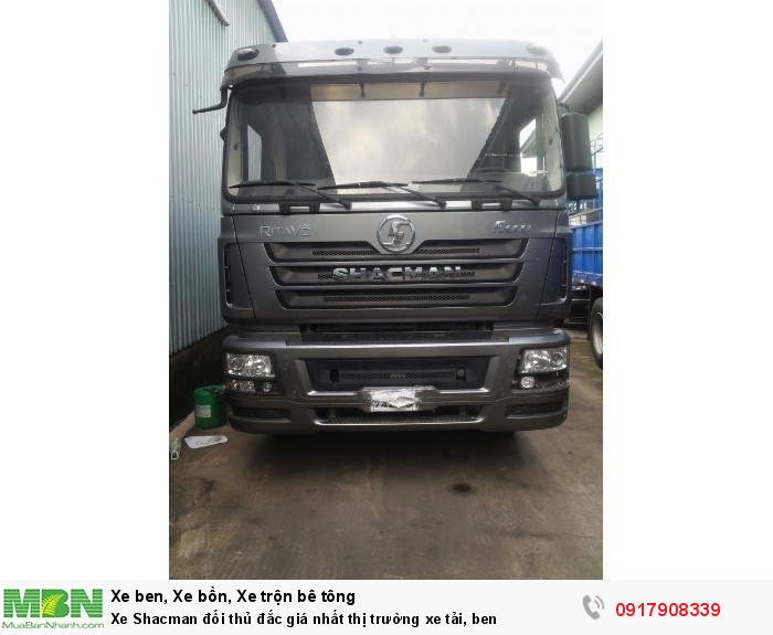 Xe Shacman đối thủ đắc giá nhất thị trường xe tải, ben