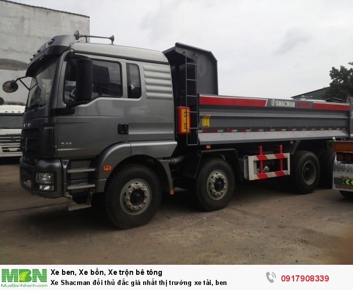 Xe Shacman đối thủ đắc giá nhất thị trường xe tải, ben