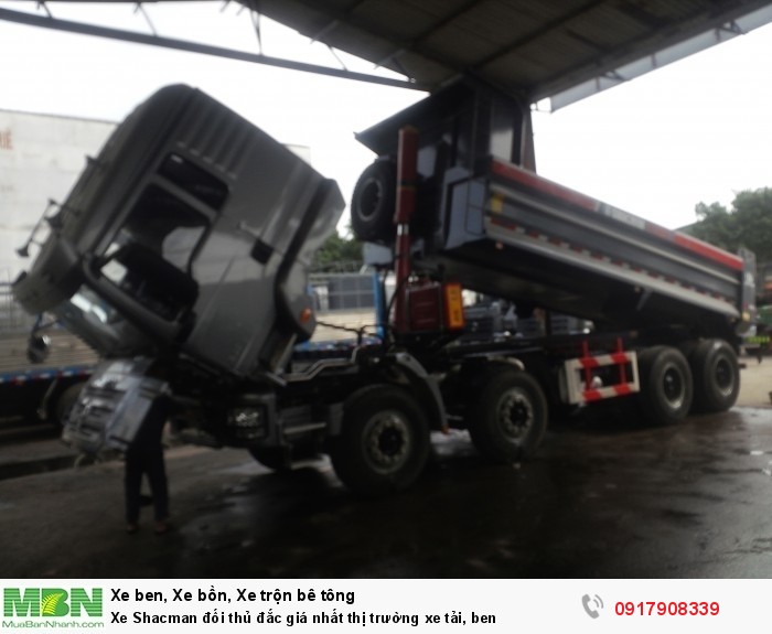 Xe Shacman đối thủ đắc giá nhất thị trường xe tải, ben