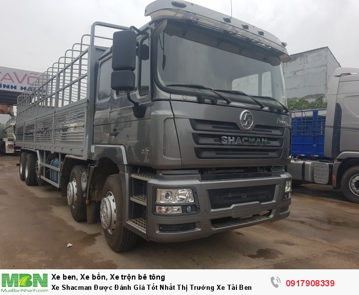 Xe Shacman Được Đánh Giá Tốt Nhất Thị Trường Xe Tải Ben