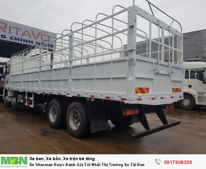 Xe Shacman Được Đánh Giá Tốt Nhất Thị Trường Xe Tải Ben
