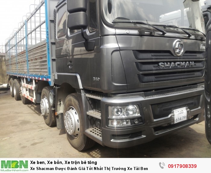 Xe Shacman Được Đánh Giá Tốt Nhất Thị Trường Xe Tải Ben