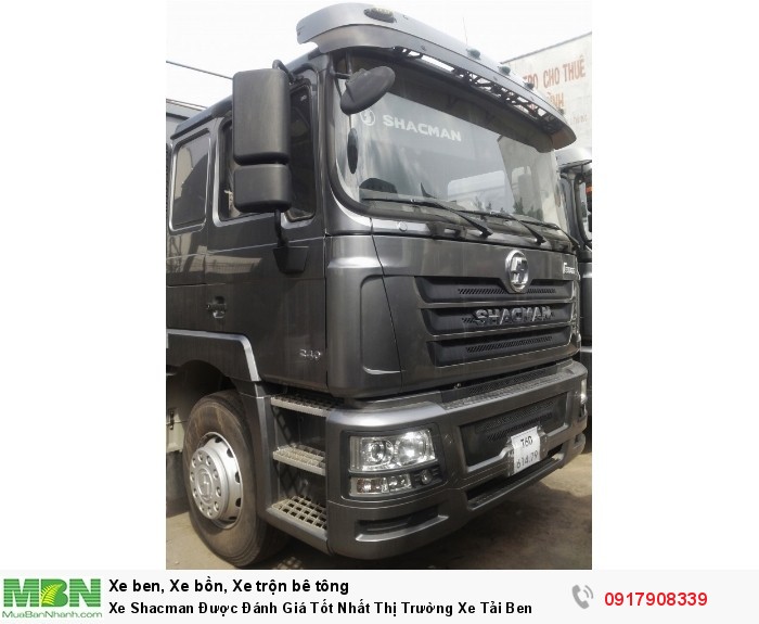 Xe Shacman Được Đánh Giá Tốt Nhất Thị Trường Xe Tải Ben
