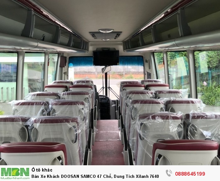 Bán Xe Khách DOOSAN SAMCO 47 Chỗ, Dung Tích Xilanh 7640 (cc) 2018