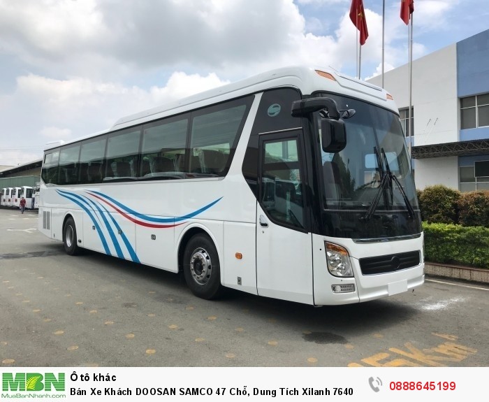 Bán Xe Khách DOOSAN SAMCO 47 Chỗ, Dung Tích Xilanh 7640 (cc) 2018
