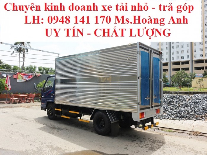 Xe tải đô thành 2.4tan ^ đô thành 2.4t - thùng kín - euro 4 $ trả góp