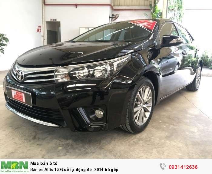 Bán xe Altis 1.8G số tự động đời 2014 trả góp