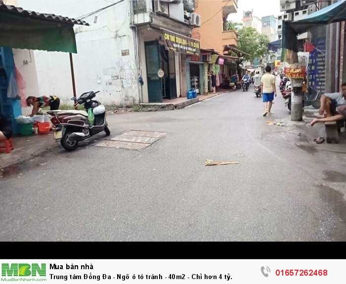 Trung tâm Đống Đa - Ngõ ô tô tránh - 40m2 - Chỉ hơn 4 tỷ.