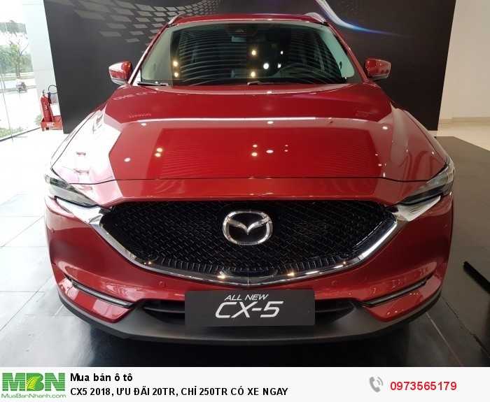 Cx5 2018, ưu đãi 20tr, chỉ 250tr có xe ngay