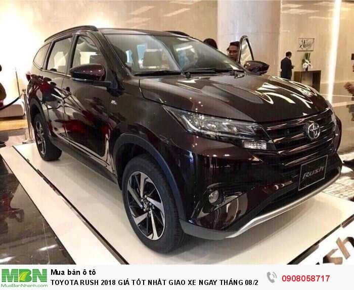 TOYOTA RUSH 2018 giá tốt nhất giao xe ngay tháng 08/2018 tại TOYOTA BẾN THÀNH