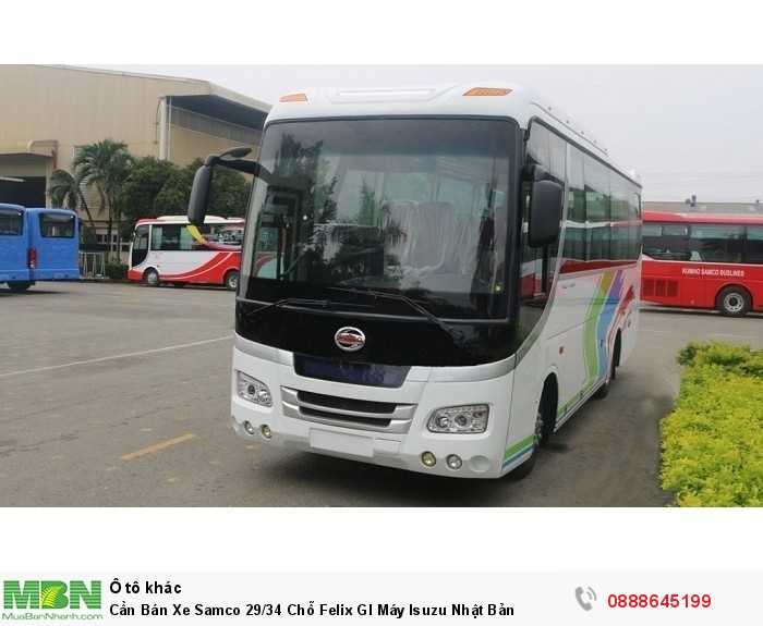 Cần Bán Xe Samco 29/34 Chỗ Felix GI Máy Isuzu Nhật Bản