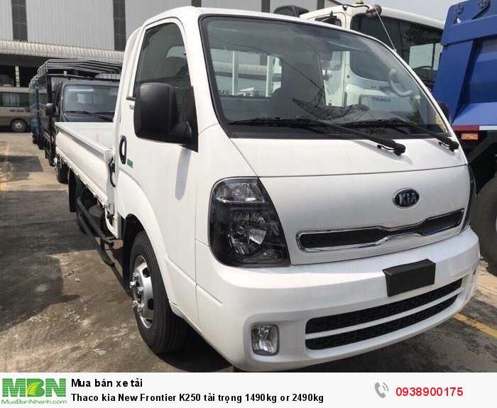 Thaco kia New Frontier K250 tải trọng 1490kg or 2490kg