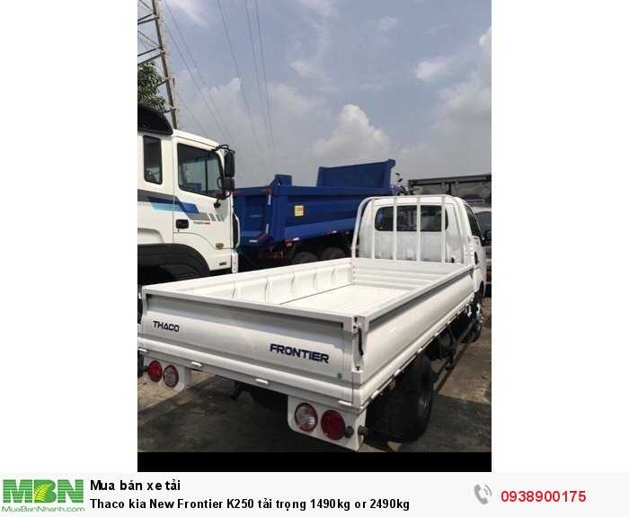 Thaco kia New Frontier K250 tải trọng 1490kg or 2490kg
