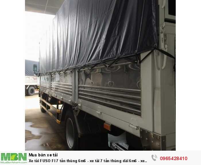 Xe tải FUSO FI 7 tấn thùng 6m6 - xe tải 7 tấn thùng dài 6m6 - xe tải 7 tấn trả góp