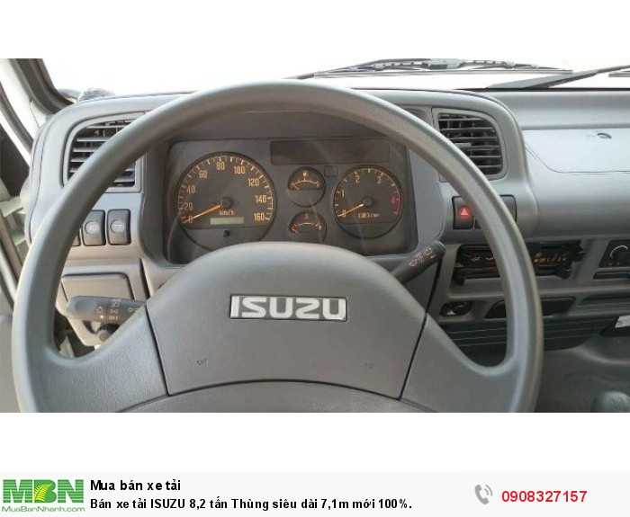 Bán xe tải ISUZU 8,2 tấn Thùng siêu dài 7,1m mới 100%.