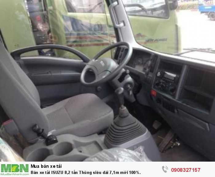 Bán xe tải ISUZU 8,2 tấn Thùng siêu dài 7,1m mới 100%.