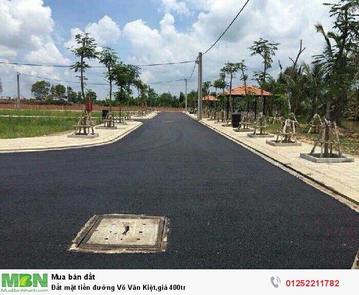 Đất mặt tiền đường Võ Văn Kiệt,giá 400tr