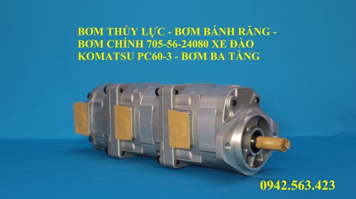 Bơm thủy lực máy đào Komatsu PC60-3