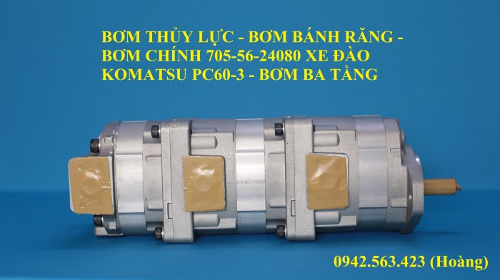 Bơm thủy lực máy đào Komatsu PC60-3