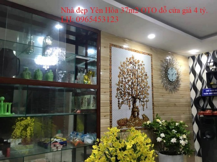 Bán nhà Yên Hòa, Cầu Giấy mới, 2 mặt thoáng, đẹp 37m2 x 4T x MT4m