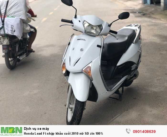 Honda Lead Fi nhập khẩu cuối 2010 nữ SD zin 100%