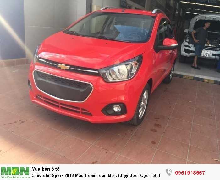 Chevrolet Spark 2018 Mẫu Hoàn Toàn Mới, Chạy Uber Cực Tốt, Hiệu Quả Kinh Tế Cao