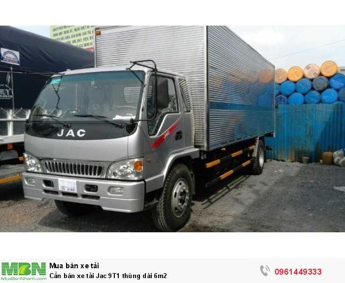 Cần bán xe tải Jac 9T1 thùng dài 6m2