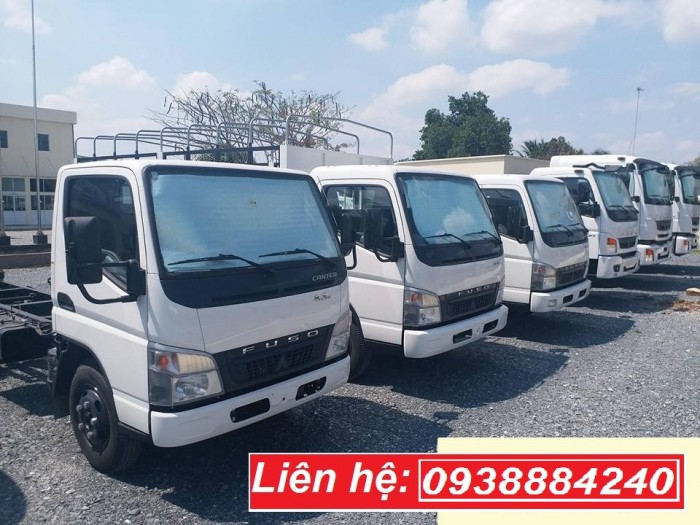 Bán xe tải Nhật Bản 3.5 tấn Mitsubishi Fuso Canter 6.5 tại Long An, Tiền Giang, Bến Tre