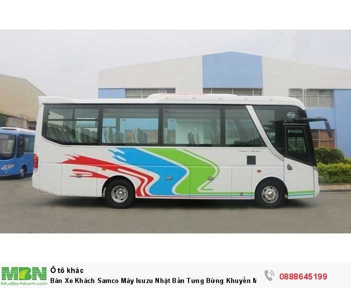 Bán Xe Khách Samco Máy Isuzu Nhật Bản Tưng Bừng Khuyến Mãi Tăng 50% Phí Trước Bạ