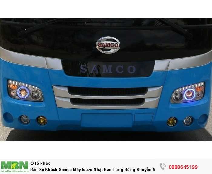 Bán Xe Khách Samco Máy Isuzu Nhật Bản Tưng Bừng Khuyến Mãi Tăng 50% Phí Trước Bạ