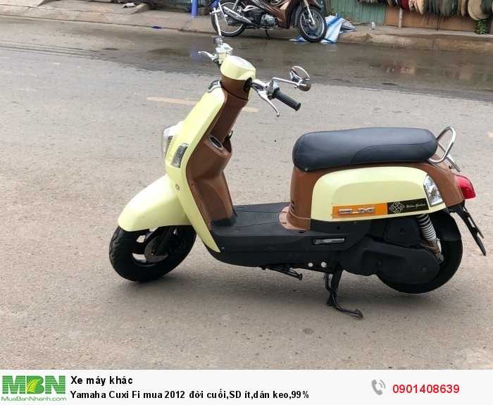 Yamaha Cuxi Fi mua 2012 đời cuối,SD ít,dán keo,99%