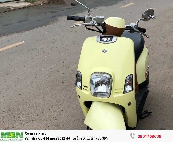 Yamaha Cuxi Fi mua 2012 đời cuối,SD ít,dán keo,99%