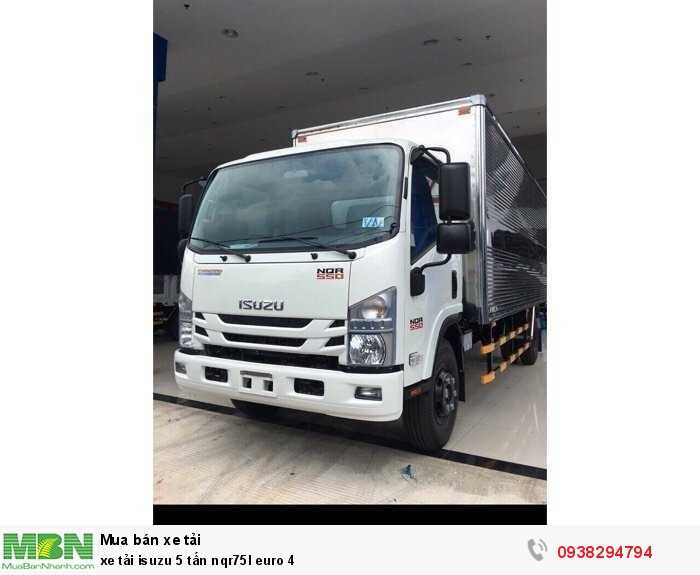 Xe tải Isuzu 5 tấn nqr75l euro 4