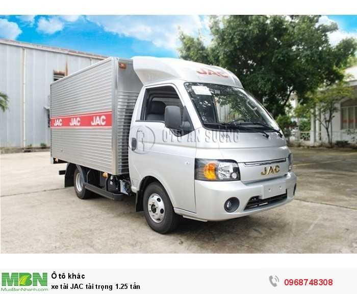 Xe tải JAC tải trọng 1.25 tấn