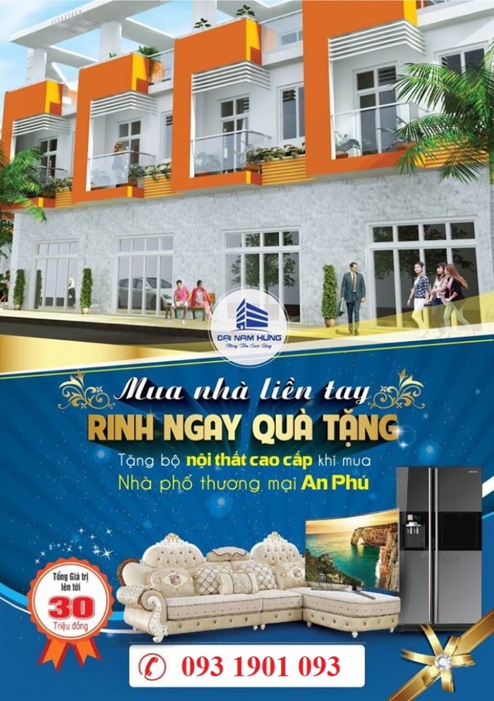 Bán nhà liền kề Vsip I Thuận An