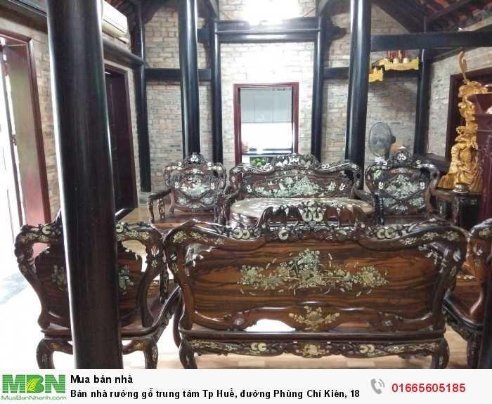 Bán nhà rường gỗ trung tâm Tp Huế, đường Phùng Chí Kiên, 187m2