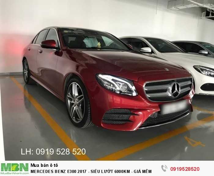 Xe Mercedes-Benz E300 Siêu Lướt 6000km - Đời 2017