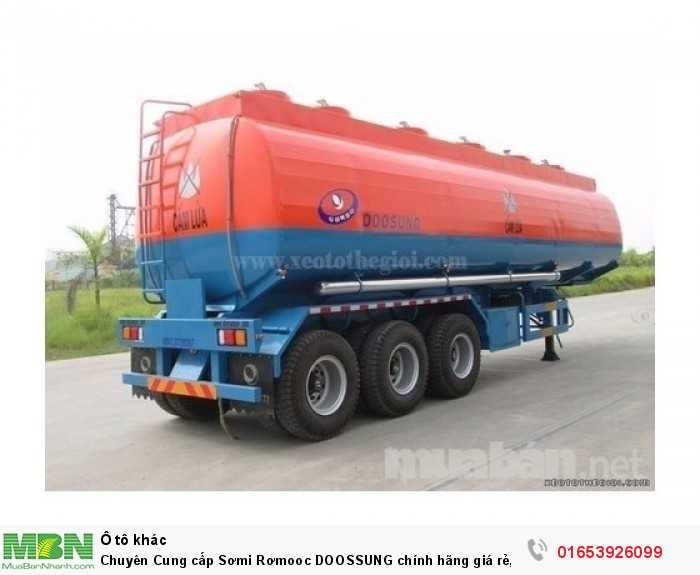 Chuyên Cung cấp Sơmi Rơmooc DOOSSUNG chính hãng giá rẻ, chất lượng vượt trội. Hỗ trợ trả góp với lãi suất thấp.