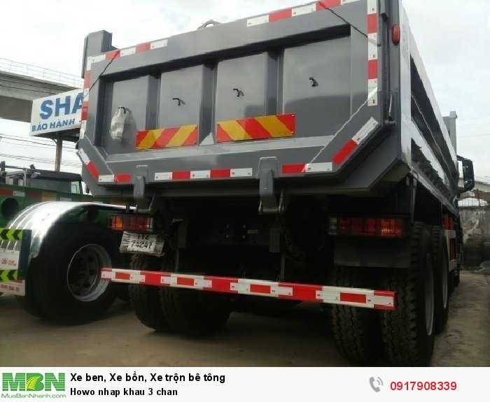 Howo nhập khẩu 3 chân