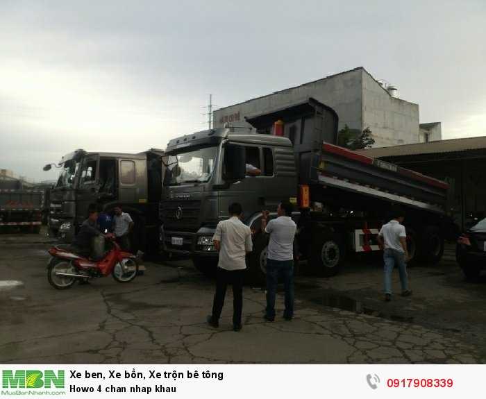Shacman 4 chân nhập khẩu