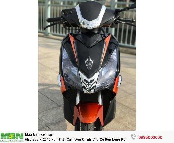 AirBlade Fi 2010 Full Thái Cam Đen Chính Chủ Xe Đẹp Leng Keng