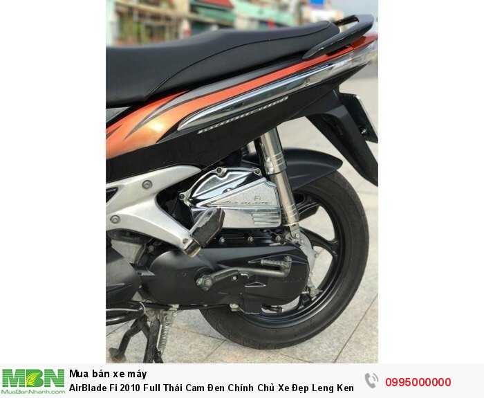 AirBlade Fi 2010 Full Thái Cam Đen Chính Chủ Xe Đẹp Leng Keng
