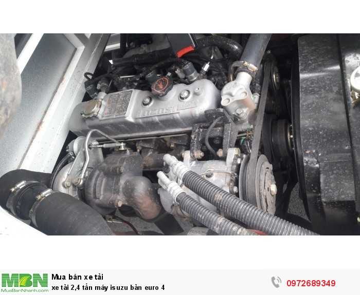 Xe tải 2,4 tấn máy Isuzu bản euro 4