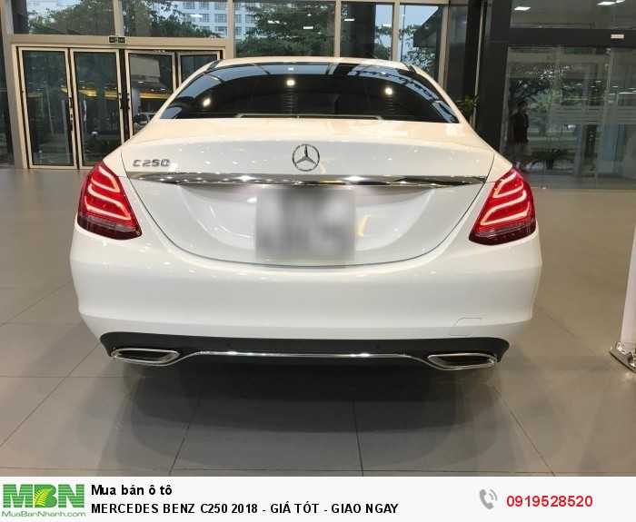 Mercedes Benz C250 Trắng 2018 - Giá tốt - Giao Ngay
