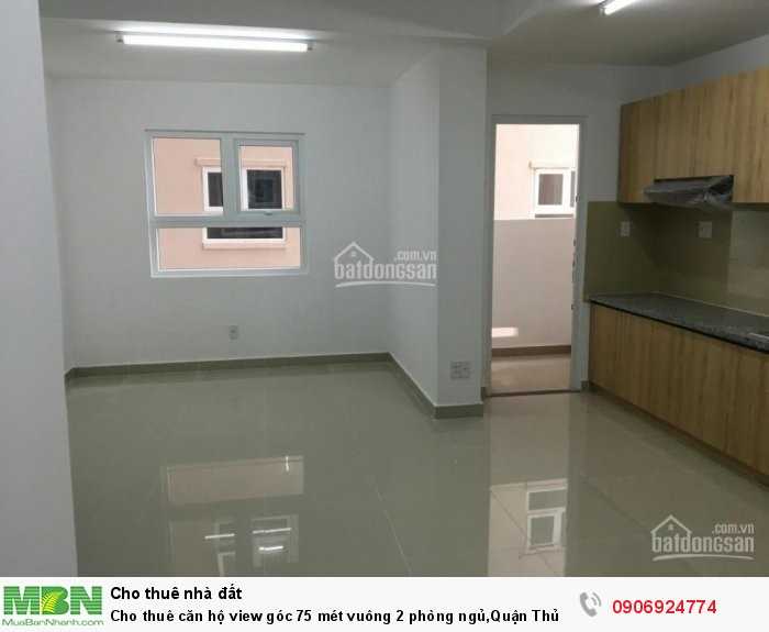 Cho thuê căn hộ view góc 75 mét vuông 2 phòng ngủ,Quận Thủ Đức