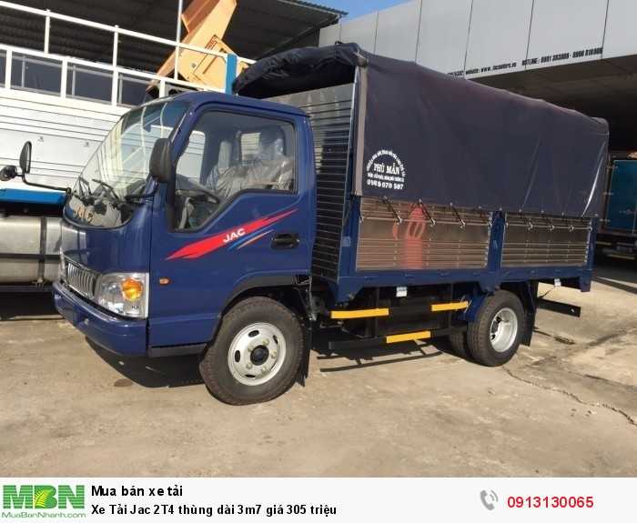 Xe Tải Jac 2T4 thùng dài 3m7
