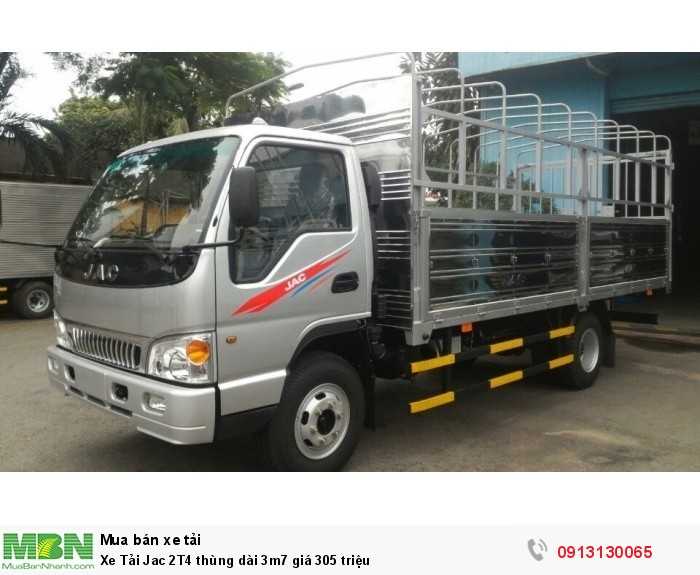 Xe Tải Jac 2T4 thùng dài 3m7